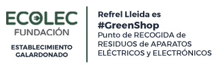 Sello #GreenShop Ecolec de Refrel Lleida